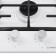 Hound panel Maunfeld eghe.32.63cw/g, gas, 2 burners, white