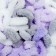 Yarn "Puffy fine color" 100% micropoliester 14.5m/100g (6372)