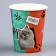 A single -single -paper cup "cats", 250ml