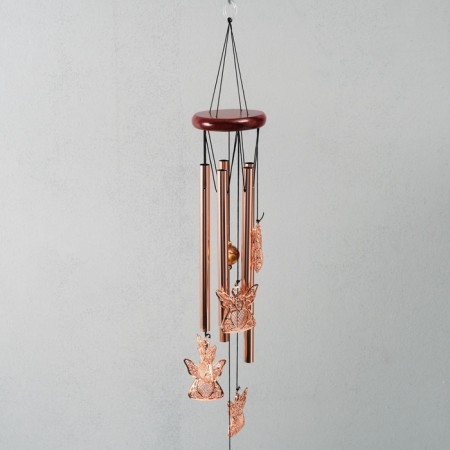 Wind Music Metal "Angels" 5 tubes 6 angels 67 cm-1
