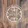 Round billet for knitting, flowers, plywood 15 cm, d 10 mm