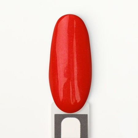 Gel nail polish "Red Boom", 3 phase, 8 ml, led/uv, color (76)-10