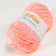 Yarn 60% acrylic, 30% cashmere, 10% silk "spring" 50 g 80 m color 05 peach