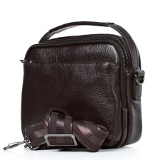 4815680014324 Men's bag 28422 23s26k45 brown, 21x17.5x6.5 cm