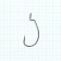 Hooks Volzhanka Worm Hook No. 4/0, 10 pcs