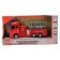 Fire machine with lifting mechanism, inertial mechanism, light and sound effects
