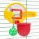 Bird toy "Basketball Ring", 9.5 x 11 x 6 cm (ball 2.5 cm, basket 4.6 cm)