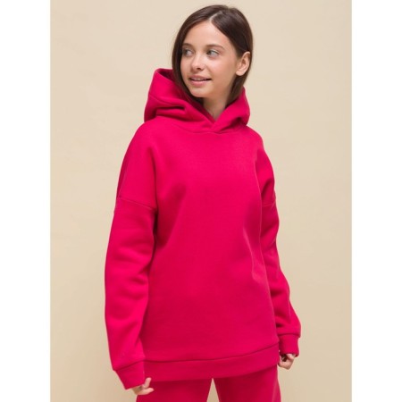 Children's sweatshirt, height 116 cm, fuchsia color-1
