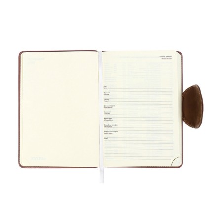 Gift Davente.agatha Set: Low -Long Drummer, A5 136 sheets, solid cover, block 70, pink + ballpoint pen-8