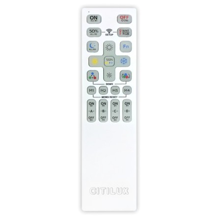 Ceiling chandelier Citilux "Adam Smart" CL228A141 45x41x21 cm, 4x12W, LED, Gray color.-8