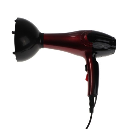 Feng Luazon LF-28, 1600 W, 2 speeds, 3 temperature conditions, 3 nozzles, combs, black,-8