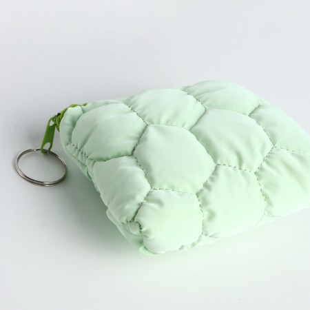 Women's wallet with lightning, green color-2