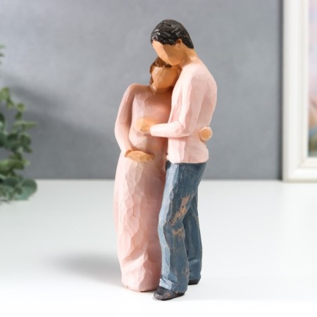 Polystone souvenir "Waiting for a miracle" MIX 22x7x8 cm-3