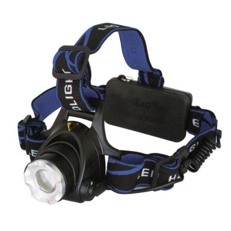 Lantern Battering Blood E150 CREE 3W focus 3 modes 220V plastic. Chern. (boxing) u