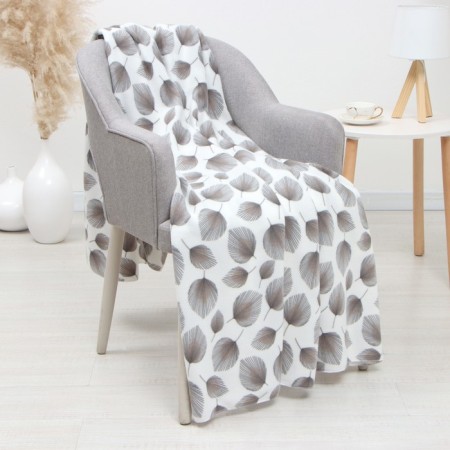 Ideason “Leaves”, 150x200cm, fleece 135 gr/m, polyester