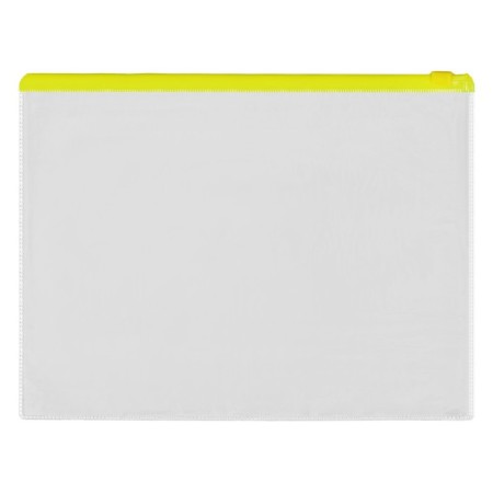 Set folder-convert with zipper 12 pieces, A4 120MKR format is transparent, zipper size 33 x 23.7 cm-1