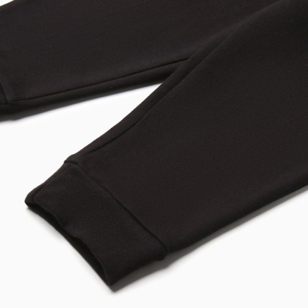 Kit for children (sweatshirt, trousers), black/light blue color, height 86 cm-7