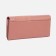 Women's wallet on magnets, pink color