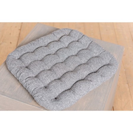 Yoga pillow "Bio", 40x40 cm, gray color
