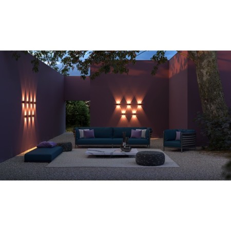 Architectural backlight Outdoor O417WL-L4B3K, 4W, 3.7x12x8 cm, LED, 400LM, 3000K, black color black-3