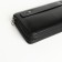 Male purse-clate on a zipper, black color