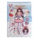 Gift notebook, a6+ 132 sheets, color block, with a stream on a magnet, PVC cover, "anime", mix