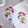 Postcard "Happy Birthday! - 2" poppies, chamomile, blue, 18.7x28.4 cm