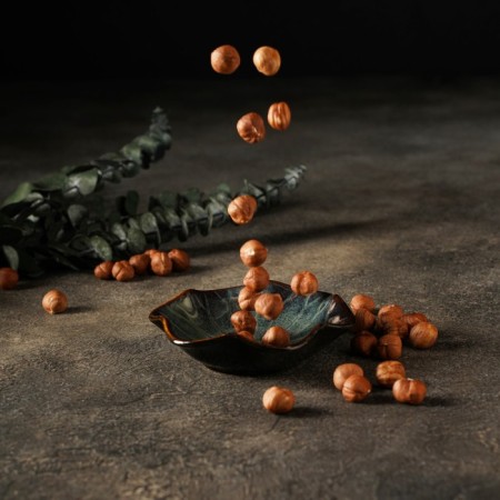 Ceramic saucer "Pyro", 11 × 3 cm, green color-2