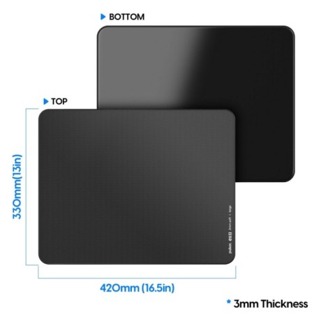 Pulsar ES2 Mouse Pad 3MM L 420x330 Black game rug-2