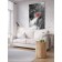 Decorative panel with photo printing "Stop Water", vertical, size 150x200 cm