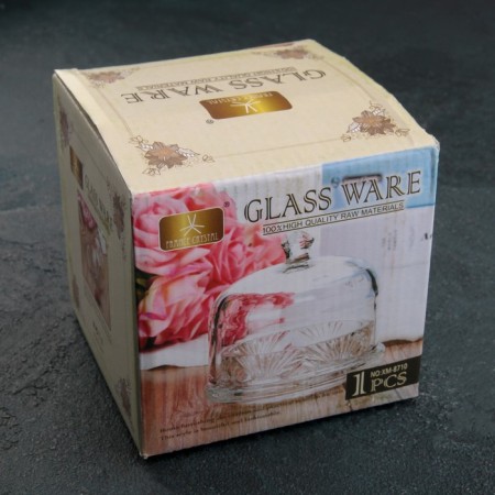 Glass capacity for honey and jam "Shine", 12 × 11 cm-3