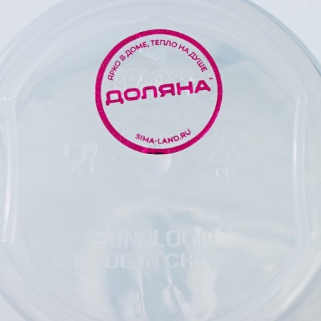 Measured glass of shade, 1 l, the color is transparent-5