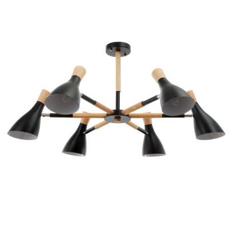 Morocco chandelier 6x40W E27 Black 90x90x58.5 cm Bayerlux