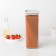 Rectangular container Brabantia Tasty Colours, light gray color, 2.5 liters