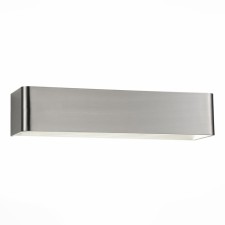 Wall lamp ST LUCE. SL592.701.01. 1x12 W, LED, 4000K, 36.5x8 cm, matte nickel, white color