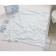 Baby plaid with a toy, size 90x120 cm, blue color