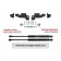 Copes of the hood Auto-unit for Hyundai I30 II 2011-2015 2015-2017, 2 pcs., Uhyi30012