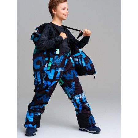 Winter kit for the boy PlayTode: jacket and trousers, height 134 cm-1