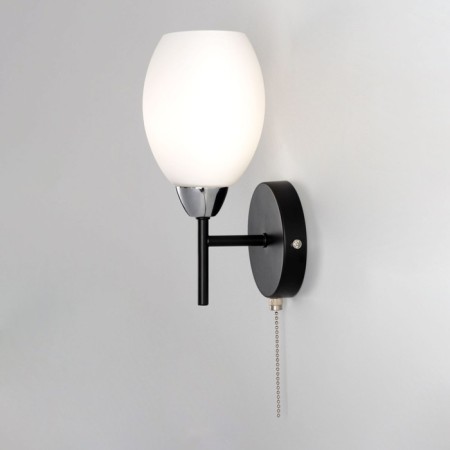 Sconces Citilux "Florida" CL148315, 15x23.5 cm, 1x60W, E14, Black Color Black-7