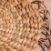 Wicker rug round 38 cm