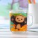 Mug "Cheburashka", 230 ml, d = 7.2 cm, h = 9 cm, glass