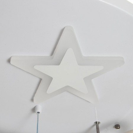 Steel chandelier LED 44W 4000k white 50x50x30 cm Bayerlux-5