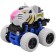 Friction Funky Toys "Tiger", 4x4, springs, white color