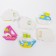 A set of rattles "Pink elephant. Cars ", 6 pcs., Gift packaging