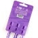 Hairpins, colored strands for hair on crab (6 pcs), 40 x 1.5 x 1 cm