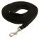 Kaponnoye Zononic leash with latex thread, 7 m x 1.5 cm, black