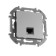 Information socket Legrand Inspiria, RJ 45, category 5e - UTP, aluminum