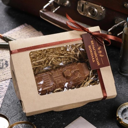 Belgian chocolate "BTR", tank, 70 g