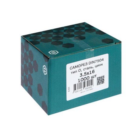 Din7504-O 3.5x16 self-tapping screw, drill, zinc-1