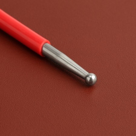 A set of bilateral cardin for embossing on the skin, 3 pcs, 16 cm, red color-2
